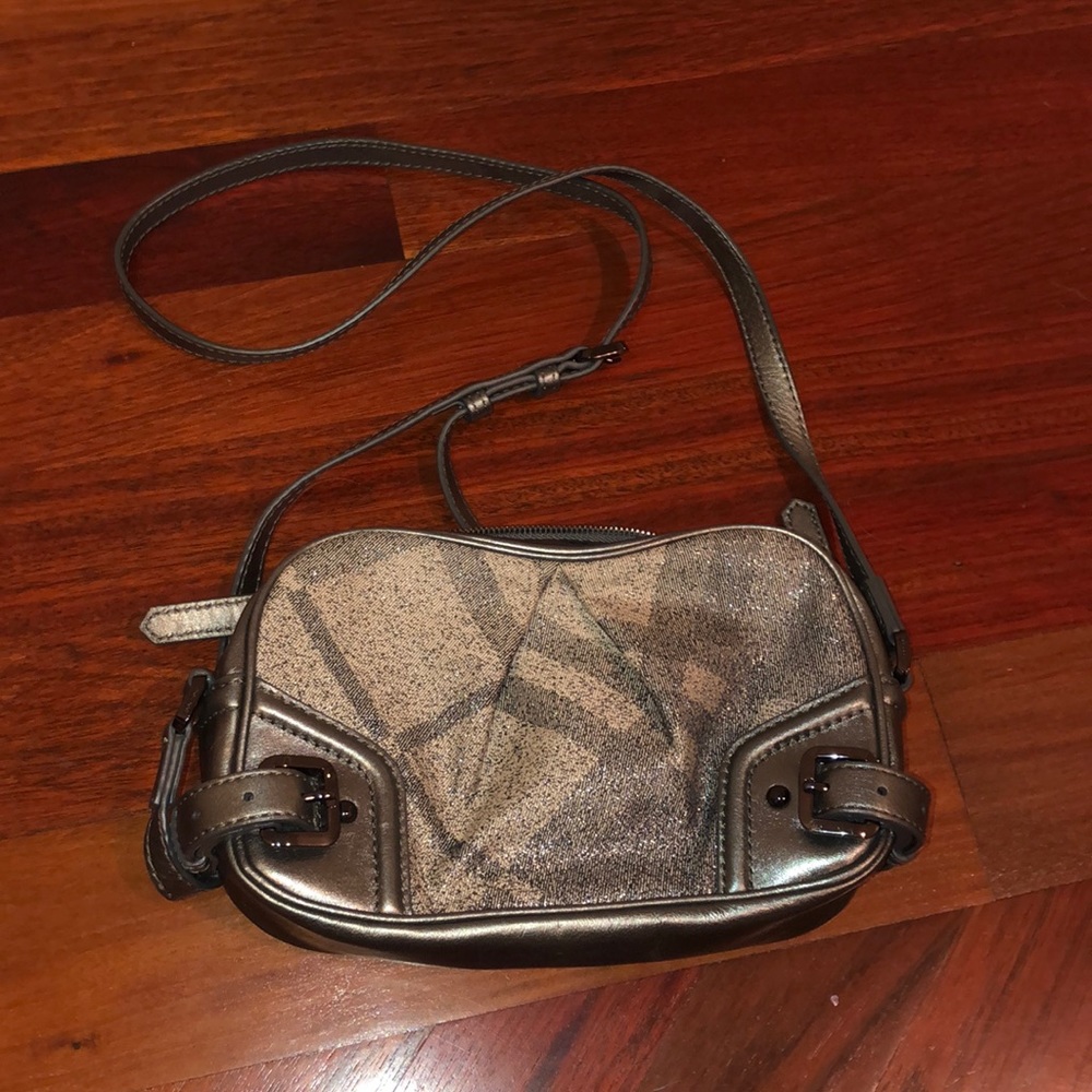 100% authentic burberry crossbody bag